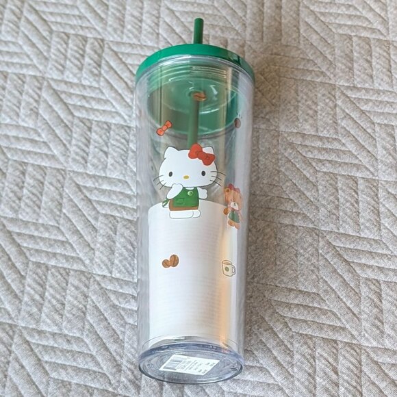 Starbucks x Hello Kitty Limited Edition 24oz Cold Cup Tumbler 2025 - Picture 5 of 5